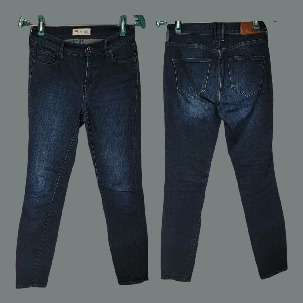 Madewell 9" Mid Rise Skinny Jeans Women's Size 25 x 29‎